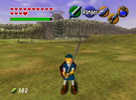 The Legend of Zelda: Ocarina of Time, Nintendo 64, Jeux